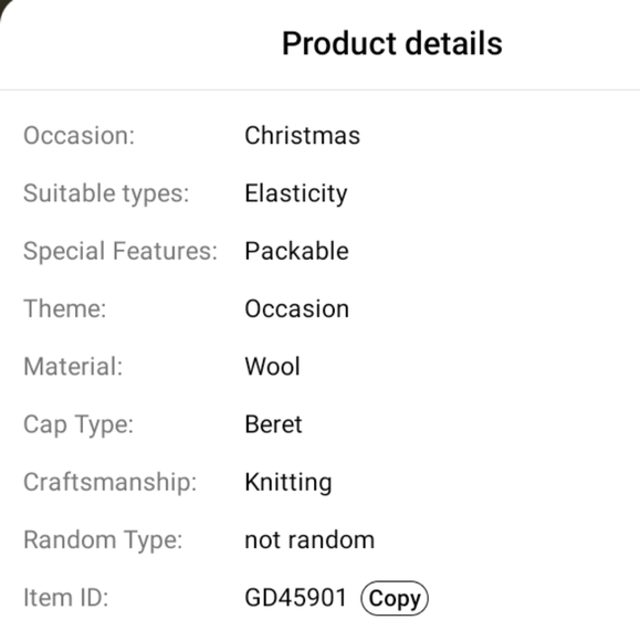 Pretty winter hat 🩷😍 - Picture 3 of 3